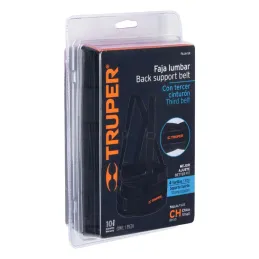  Faja con Tirantes y Cinturon ajustable Talla CH 28-32, cierre con velcro, FAJA-SX 10955 Truper 23.728814 Faja con Tirantes y Ci