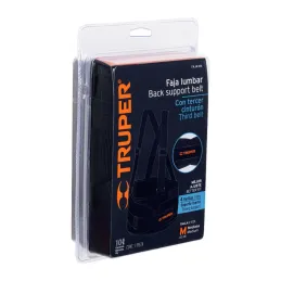  Faja con Tirantes y Cinturon ajustable Talla M 32-38, cierre con velcro, FAJA-MX 14216 Truper 23.728814 Faja con Tirantes y Cin