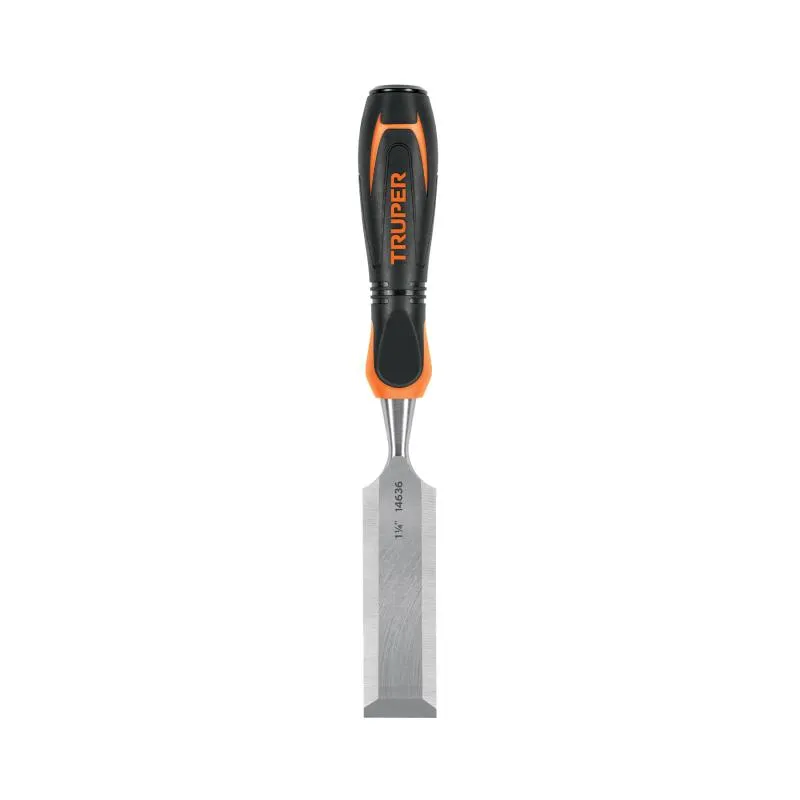  Formones 1 1/4", en acero al cromo vanadio, Mango Ergonomico Confort Grip, FT-1-1/4 14636 Truper 13.050847 Formones 1 1/4", en 