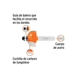  Fresas Bocel Cuarto 1-1/8" x14mm cRodaje, Truper 11485 20.338983 Fresas Bocel Cuarto 1-1/8" x14mm cRodaje, Truper 11485

Cuerpo