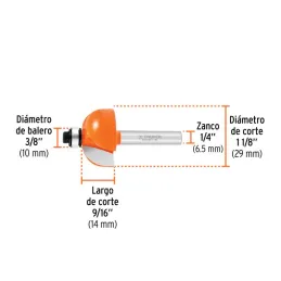  Fresas Bocel Cuarto 1-1/8" x14mm cRodaje, Truper 11485 20.338983 Fresas Bocel Cuarto 1-1/8" x14mm cRodaje, Truper 11485

Cuerpo