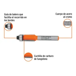  Fresas Corte Recto 3/8" x14mm cRodaje Truper 102721 15.084746 Fresas Corte Recto 3/8" x14mm cRodaje Truper 102721

Cuerpo de ac