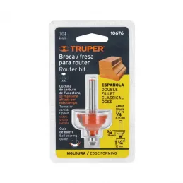  Fresas Española 1-1/4" x20mm cRodaje, Truper 10676 28.813559 Fresas Española 1-1/4" x20mm cRodaje, Truper 10676

Cuerpo de acer