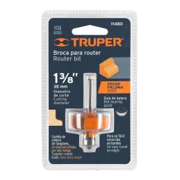  Fresas Pecho de Paloma 1-3/8" x18mm cRodaje Truper 11480 27.118644 Fresas Pecho de Paloma 1-3/8" x18mm cRodaje Truper 11480

Cu