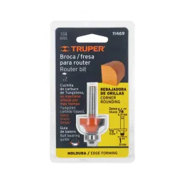  Fresas Redondeadoras 1" x14mm cRodaje Truper 11469 16.101695 Fresas Redondeadoras 1" x14mm cRodaje Truper 11469

Cuerpo de acer