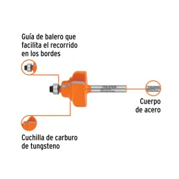  Fresas Zafiro 1-1/4" x22mm cRodaje Truper 10675 32.20339 Fresas Zafiro 1-1/4" x22mm cRodaje Truper 10675

Cuerpo de acero al cr