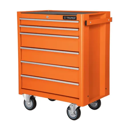  Gabinete Metalico Movil, 6 Cajones, en Lamina de Acero con Cerradura y Freno Manual, GAMO-6130 12067 Truper 1261.016949 Gabinet