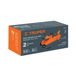  Gata Tipo Lagarto 2 T, Altura M 32cm M 13.5cm Peso 8kg Ligeras, GAPA-2E 14944 Truper 129.661017 Gata Tipo Lagarto 2 T, Altura M