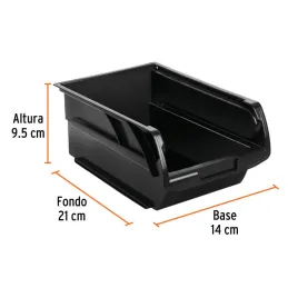  Gavetas Bandejas Apilables N2.5 21x14x9.5cm Polipropileno Truper 102436 3.559322 Gavetas Bandejas Apilables N2.5 21x14x9.5cm Po