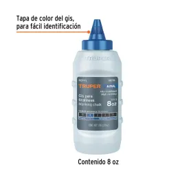  Gis azul de repuesto para tiralinea alta visibilidad 8oz, REP-TL 18576 Truper 3.389831 Gis azul de repuesto para tiralinea alta