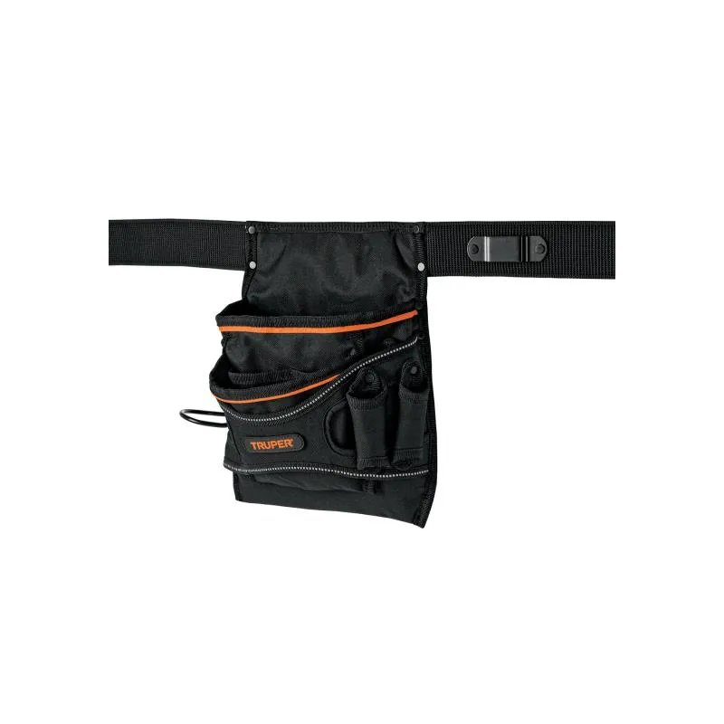 Portaherramientas 13 Compartimientos Poliester Forro PVC con cinturon, Truper 15313 34.745763 Portaherramientas 13 Compartimien