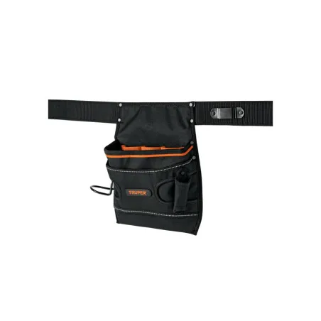  Portaherramientas 7 Compartimientos Poliester Forro PVC con cinturon, Truper 15312 30.508475 Portaherramientas 7 Compartimiento