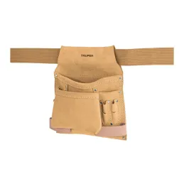  Portaherramientas 10 Compartimientos Carnaz con Cinturon, Truper 11533 27.118644 Portaherramientas 10 Compartimientos Carnaza c