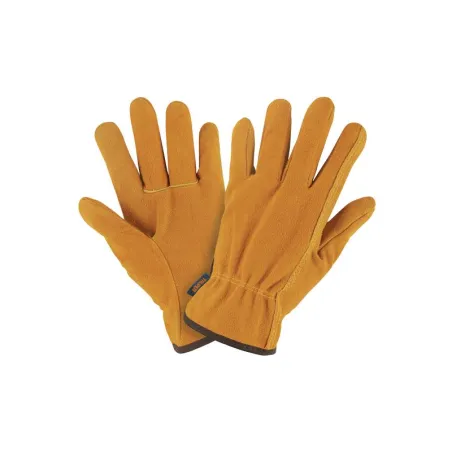  Guantes de Carnaza Talla CH puño corto ajustado, para Construccion y manejo de abrasivos, GU-CACE-C 15248 Truper 10.762712 Guan
