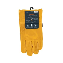  Guantes de Carnaza Unitalla con puño corto de seguridad, para soldadura y Mantenimiento, GU-CAC 14241 Truper 13.644068 Guantes 