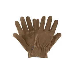  Guantes de Carnaza Unitalla Premium con puño ajustado y doble refuerzo en Palmas, para Electricista, GUX-VA 14289 Truper 12.033