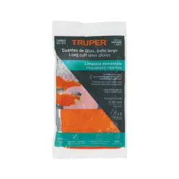  Guantes de Latex Talla G Afelpado para limpieza Truper 14263 4.067797 Guantes de Latex Talla G Afelpado para limpieza Truper 14