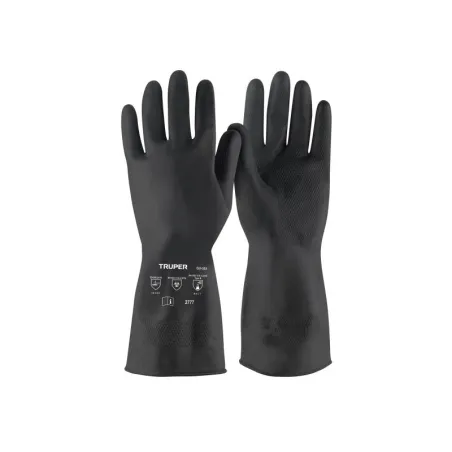  Guantes de Latex Talla M FlocadoAlgodón para Pintor Truper 14266 6.355932 Guantes de Latex Talla M FlocadoAlgodón para Pintor T