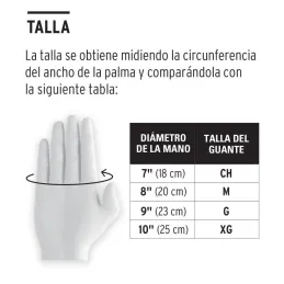  Guantes para Jardinero Talla CH cubierto de latex puño tejido, GU-JAR-C 15265 Truper 6.525424 Guantes para Jardinero Talla CH c