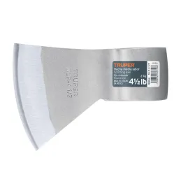  Hachas media Labor 4 1/2 libras, Ojillo redondo, en acero al carbono con tratamiento termico, MLR-4-1/2 19994 Truper 35.59322 H