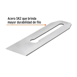  Hoja para Cepillo Ancho de Corte 2", en Acero alto carbono, CU-C4/5 12033 Truper 11.440678 Hoja para Cepillo Ancho de Corte 2",