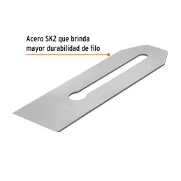  Hoja para Cepillo Ancho de Corte 2 3/8", en Acero alto carbono, CU-C6 12036 Truper 12.966102 Hoja para Cepillo Ancho de Corte 2