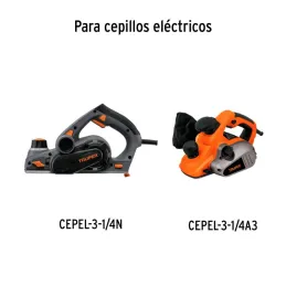 Jgo de soporte y portacuchillas p/ CEPEL-3-1/4N y 3-1/4A3 Truper 101267 Truper-Jgo de soporte y portacuchillas p/ CEPEL-3-1/4N y