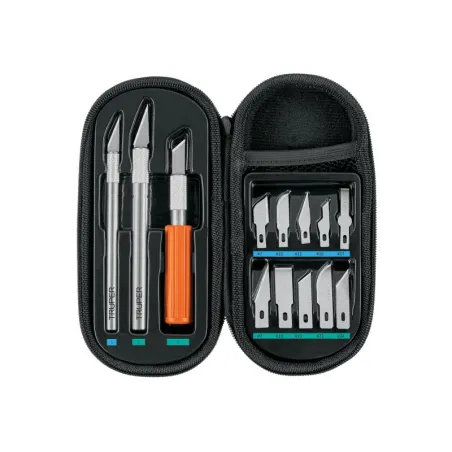  Juego de 13 Cuchillas Hobby con estuche, Truper 17512 16.949153 Juego de 13 Cuchillas Hobby con estuche, Truper 17512

13 Cuchi
