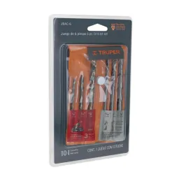 Juego de Brocas Metal y Concreto 6 Piezas, Truper 11336