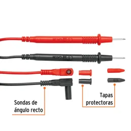 Juego de cables de prueba para multímetro Truper 102406 - Truper 2
