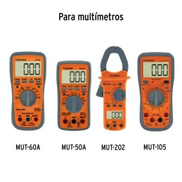 Juego de cables de prueba para multímetro Truper 102406 - Truper 4