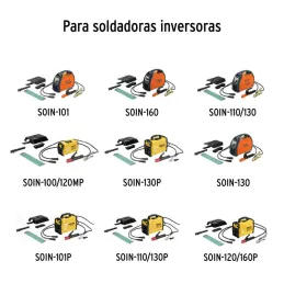  Juego de Cables PortaElectrodo SMAW y Tenaza de Tierra, CAB-200 12107 Truper 99.152542 Juego de Cables PortaElectrodo SMAW y Te