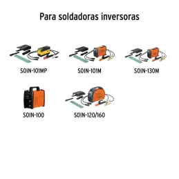  Juego de Cables PortaElectrodo SMAW y Tenaza de Tierra, CAB-200 12107 Truper 99.152542 Juego de Cables PortaElectrodo SMAW y Te