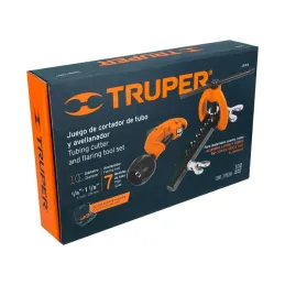 Juego de Cortador de Tubo y Avellanador, con estuche de Plastico, JCA-3 12871 Truper - Truper 4