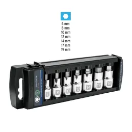  Juego de Dados cuadro 7Piezas Punta hexagonal Milimetrico Truper 102238 61.016949 Juego de Dados cuadro 7Piezas Punta hexagonal