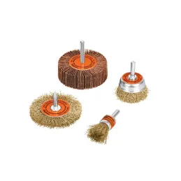 Juego de Escobillas, Cardas 4 Piezas, JCA-4P 11577 Truper - Truper 1