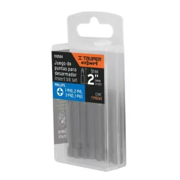 Juego de puntas Phillips combinadas PH0-PH3 x50mm 7 piezas, Truper 100504 - Truper 5