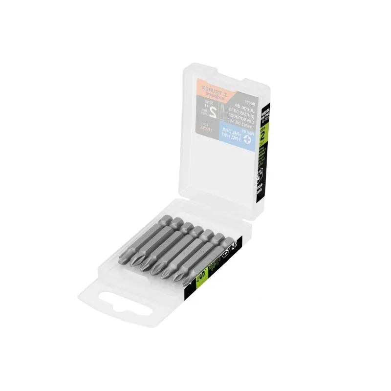 Juego de puntas Phillips combinadas PH0-PH3 x50mm 7 piezas, Truper 100504 - Truper 1