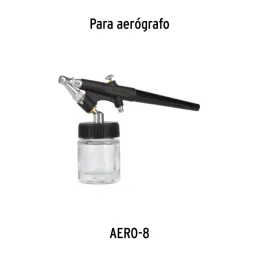 Juego de vasos de repuesto para aerógrafo 11861 AERO-8 2Piezas, Truper 100187 - Truper 2