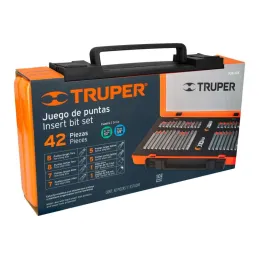  Juegos de 42 Piezas Bristol Allen Torx Hexagonales L30-75mm E1/2-3/8 EM Truper 17809 125.423729 Juegos de 42 Piezas Bristol All