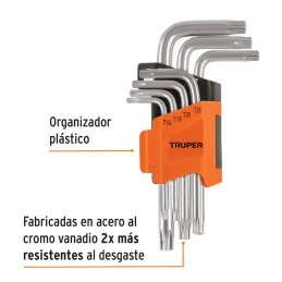 Juegos de 7 Llaves Torx Truper 15552 - Truper 2