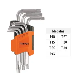 Juegos de 7 Llaves Torx Truper 15552 - Truper 3