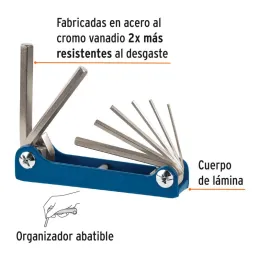  Juegos de 8 Llaves Allen MM Tnavaja Truper 15555 11.186441 Juegos de 8 Llaves Allen MM Tnavaja Truper 15555

Fabricadas en acer