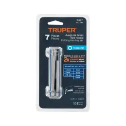 Juegos de 8 Llaves Allen MM Tnavaja Truper 15557 - Truper 4