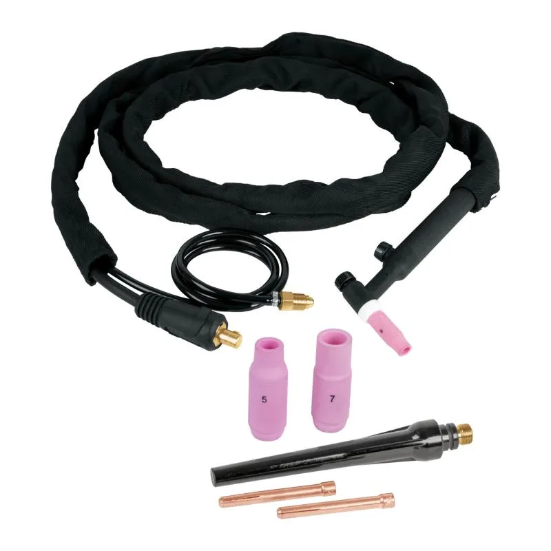 Juegos de 8 pz antorcha y accesorios soldadoras proceso TIG Truper 14112 - Truper 1