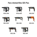 Juegos de Brocas y Cinceles SDS Plus 15 Piezas, Truper 11897 Truper-Juegos de Brocas y Cinceles SDS Plus 15 Piezas, Truper 11897