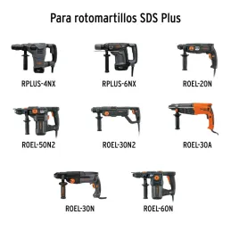 Juegos de Brocas y Cinceles SDS Plus 15 Piezas, Truper 11897 - Truper 3