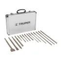 Juegos de Brocas y Cinceles SDS Plus 15 Piezas, Truper 11897 Truper-Juegos de Brocas y Cinceles SDS Plus 15 Piezas, Truper 11897
