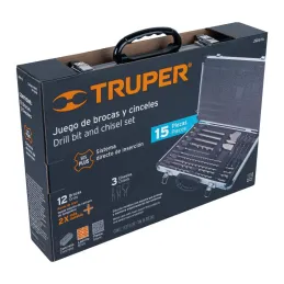 Juegos de Brocas y Cinceles SDS Plus 15 Piezas, Truper 11897 - Truper 4