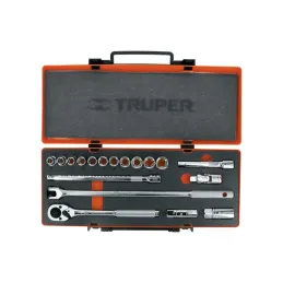 Juegos de Herramientas 18 piezas MM E1/2 EM Truper 13936 - Truper 1